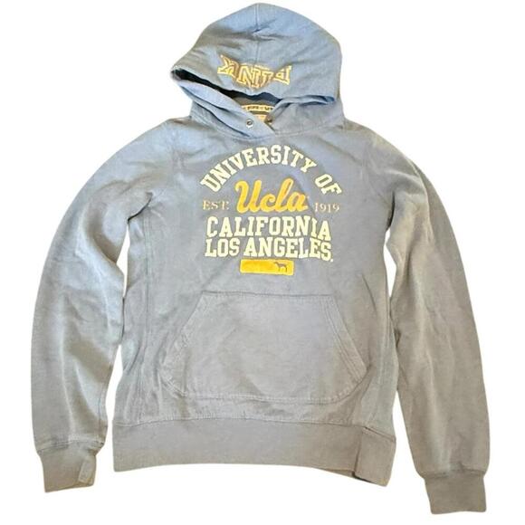 PINK Victoria's Secret Light Blue UCLA Hoodie - Picture 1 of 5
